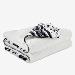 NWT Victoria's Secret PINK Fleece Sherpa Blanket